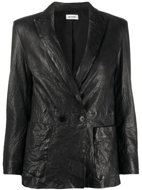 Zadig&Voltaire Visko double breasted blazer - Black - zdjęcie produktu nr 1
