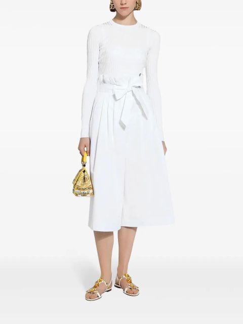 Dolce & Gabbana Metal logo cardigan - White - zdjęcie produktu nr 2