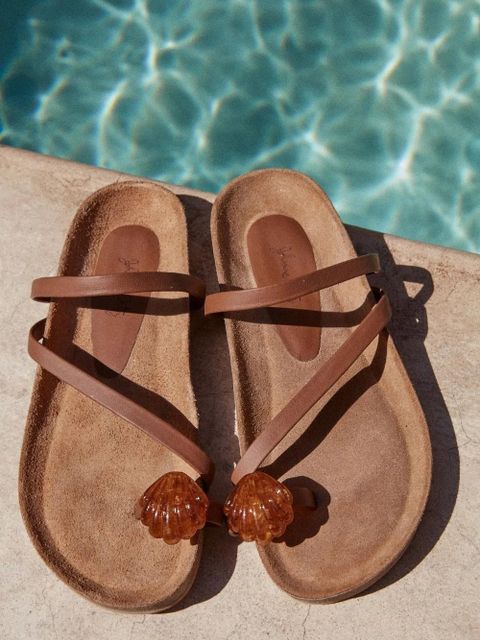 Johanna Ortiz 40mm Horse platform sandals - Brown