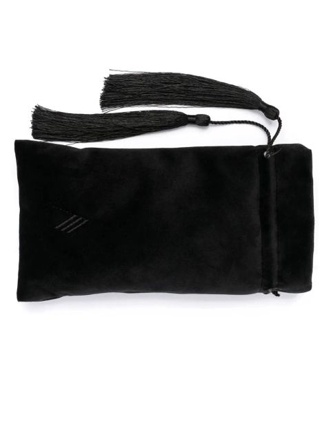 The Attico Dora cat-eye sunglasses - White