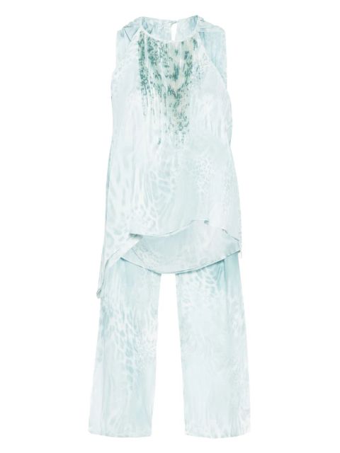 Blumarine chiffon top - Blue