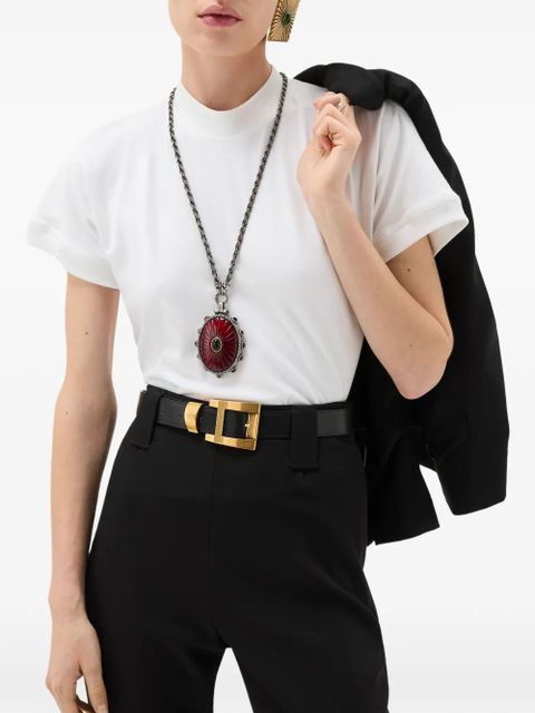 Versace cuffed T-shirt - White - zdjęcie produktu nr 2