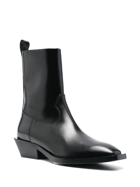 Aeyde tapered-heel ankle boots - Black - zdjęcie produktu nr 2
