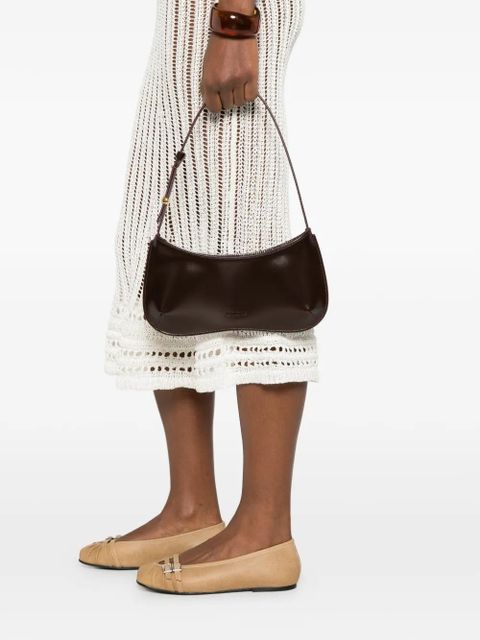 Jacquemus Le Bisou adjustable-strap shoulder bag - Brown - zdjęcie produktu nr 2