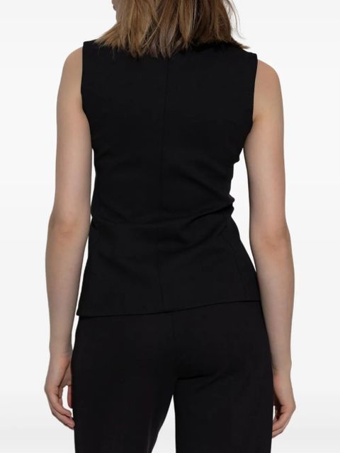 Max Mara structured vest - Black