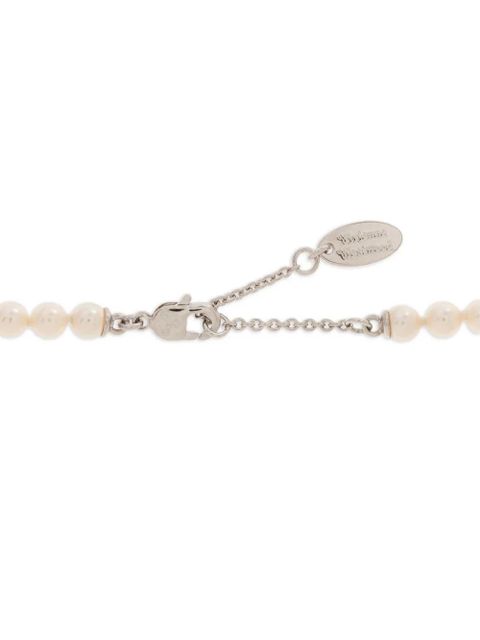 Vivienne Westwood faux-pearl necklace - Silver