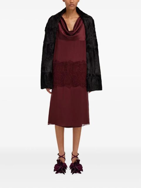 Ferragamo shearling coat - Black - zdjęcie produktu nr 2