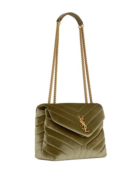 Saint Laurent small Loulou shoulder bag - Green