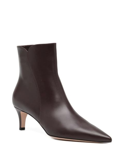 Gianvito Rossi 55mm Levy boots - Red - zdjęcie produktu nr 2