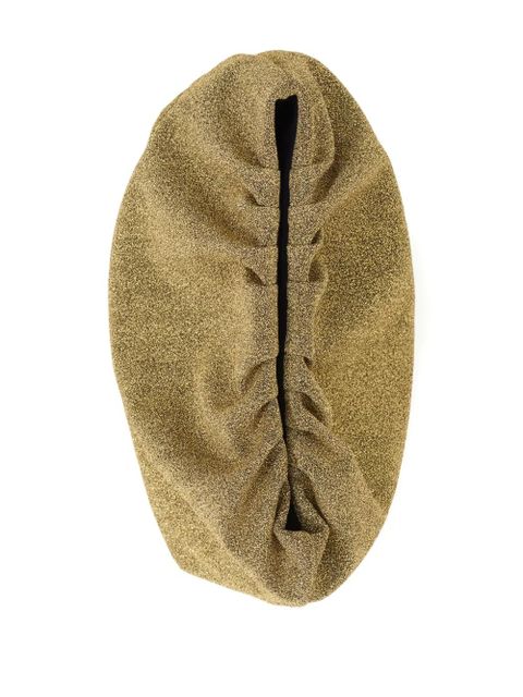 ERES soirée gathered pouch - Gold