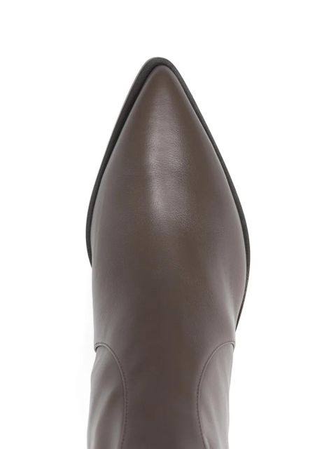 Aquazzura 60mm Brunswick pointed-toe boots - Brown