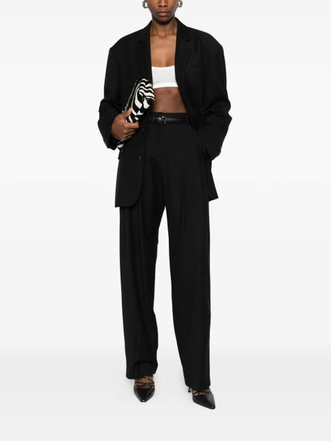 The Frankie Shop Gelso pleated trousers - Black - zdjęcie produktu nr 2