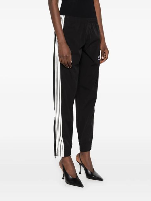 Balenciaga logo-embroidered track pants - Black