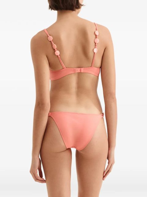ERES Edina full-cup triangle bikini top - Pink