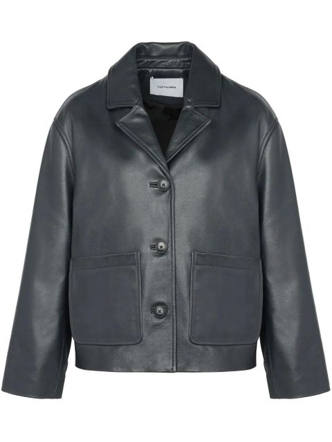 Yves Salomon leather jacket - Black - zdjęcie produktu nr 1