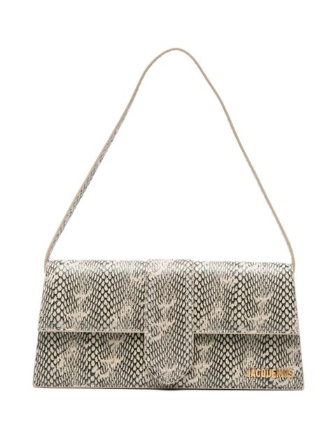 Jacquemus snakeskin shoulder bag - Neutrals - zdjęcie produktu nr 1