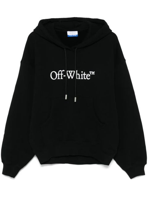 Off-White logo-print hoodie - Black - zdjęcie produktu nr 1