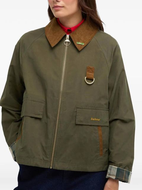 Barbour corduroy-collar jacket - Green - zdjęcie produktu nr 2