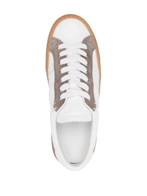 Moncler Monaco 2 lace-up sneakers - White