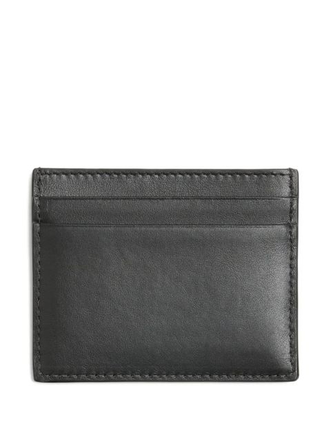 Valentino Garavani VLogo Walk calfskin card holder - Black - zdjęcie produktu nr 2