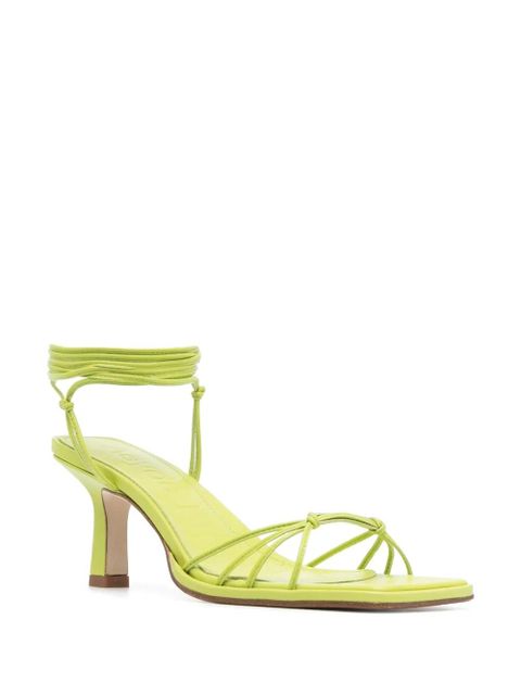 Aeyde strappy mid-heel sandals - Green - zdjęcie produktu nr 2