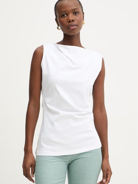 BOSS top damski bawełniany Emiaka - zdjęcie produktu nr 2