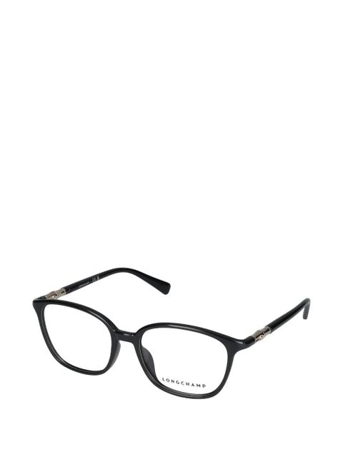 Longchamp rectangle-frame glasses - Black - zdjęcie produktu nr 2