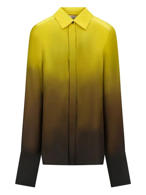 Sportmax button-fastening silk shirt - Yellow - zdjęcie produktu nr 1