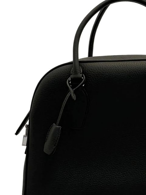 The Row India 10.00 leather tote bag - Black - zdjęcie produktu nr 2