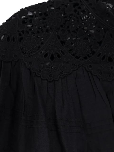 MARANT ÉTOILE Polly lace shirt - Black - zdjęcie produktu nr 2