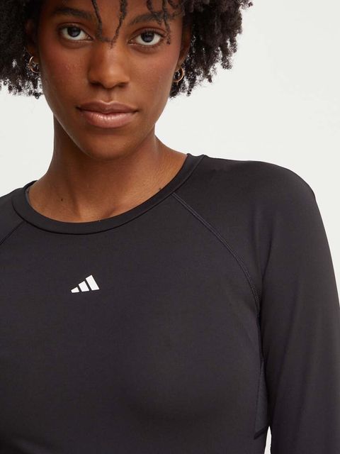 adidas Performance longsleeve treningowy Techfit kolor czarny IK7918