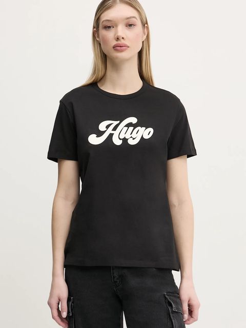 HUGO t-shirt bawełniany - zdjęcie produktu nr 1