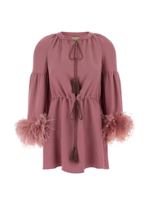 Valentino Garavani V-neck mini dress - Pink - zdjęcie produktu nr 1