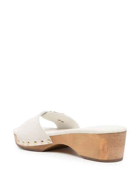 Ancient Greek Sandals Eco Nappa clogs - White - zdjęcie produktu nr 2