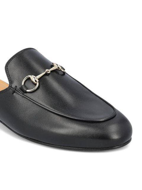 Gucci Princetown leather mules - Black