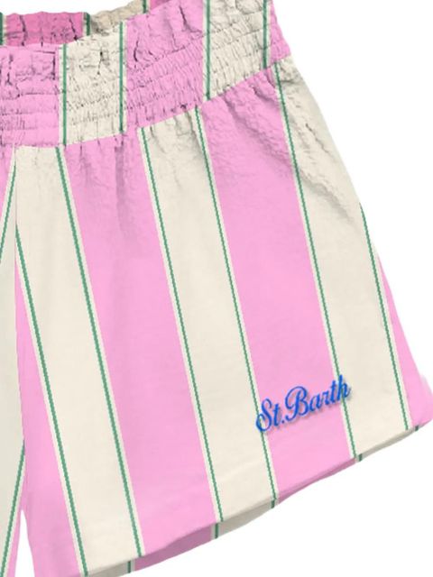 MC2 Saint Barth Maeve striped mini shorts - Pink - zdjęcie produktu nr 2