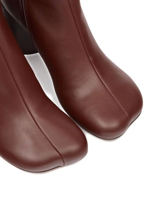 MM6 Maison Margiela 70mm Anatomic ankle boots - Brown