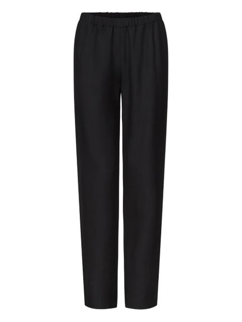 LouLou de Saison Scot elastic-waist trousers - Black - zdjęcie produktu nr 1