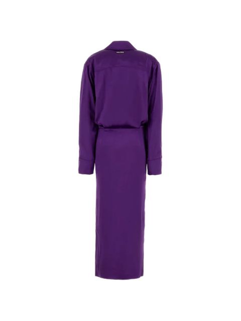 The Attico satin dress - Purple - zdjęcie produktu nr 1