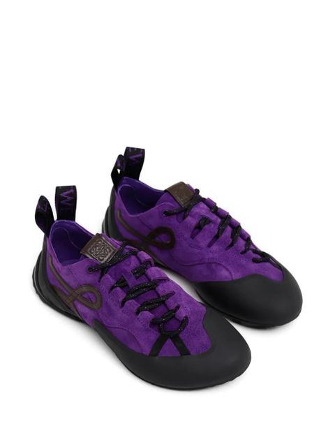 LOEWE Grip lace-up Anagram sneakers - Purple - zdjęcie produktu nr 2