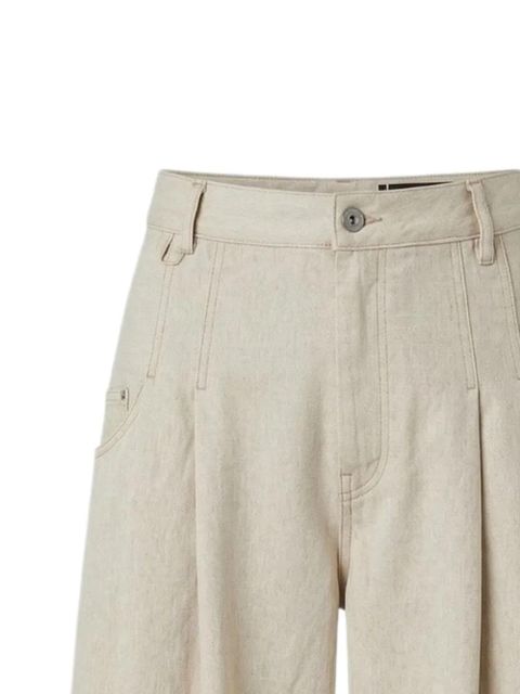 Jacquemus pleated-detail jeans - Neutrals - zdjęcie produktu nr 2