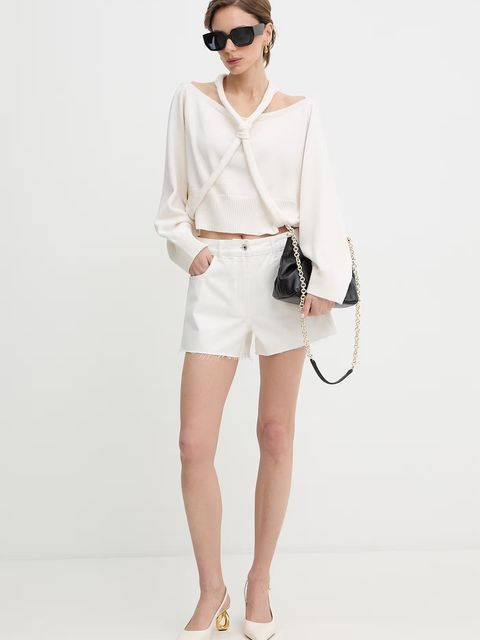 Patrizia Pepe szorty damskie jeansowe - zdjęcie produktu nr 1