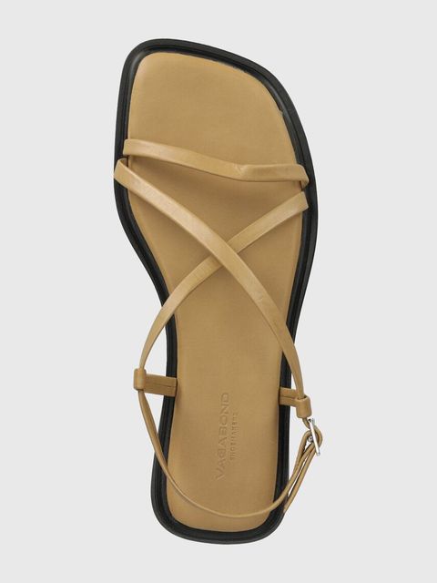 Vagabond Shoemakers sandały skórzane IZZY damskie kolor beżowy 5713-201-13 - zdjęcie produktu nr 2