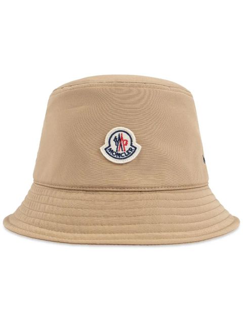 Moncler logo-patch hat - Neutrals - zdjęcie produktu nr 1