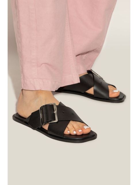 LOEWE Petal Belt sandals - Black - zdjęcie produktu nr 2