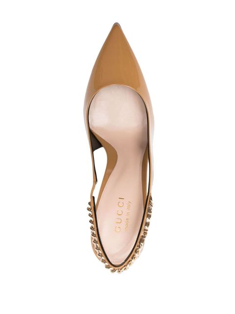 Gucci 105mm Signoria pumps - Neutrals