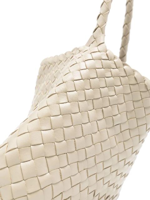 DRAGON DIFFUSION Rosanna leather shoulder bag - Neutrals