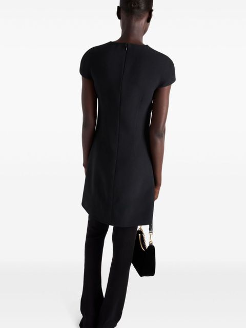 Prada sablé mini dress - Black