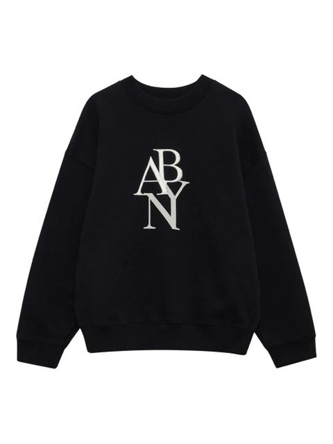 ANINE BING Jaci sweatshirt - Black - zdjęcie produktu nr 1