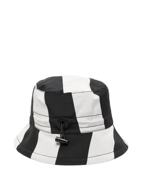Jacquemus Baluchon geometric-print bucket hat - Grey - zdjęcie produktu nr 2